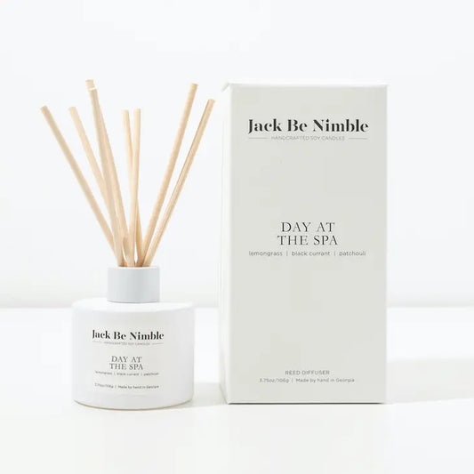 Day At the Spa Reed Diffuser packaging