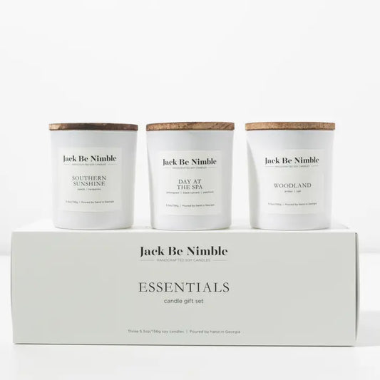 Soy Candle Essentials Gift Set from Jack Be Nimble