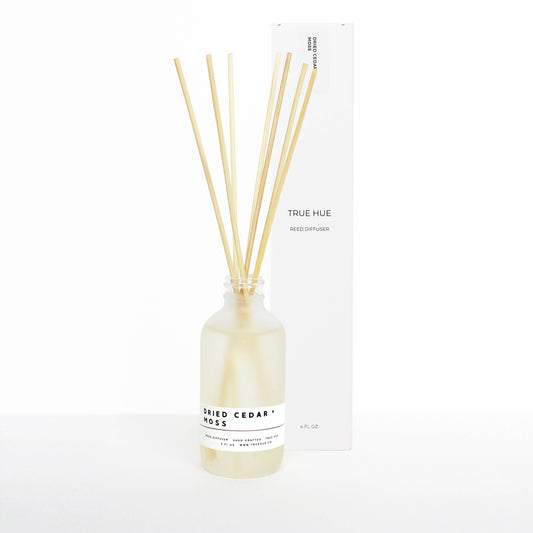 dried cedar and moss Reed Diffuser - True Hue Collection