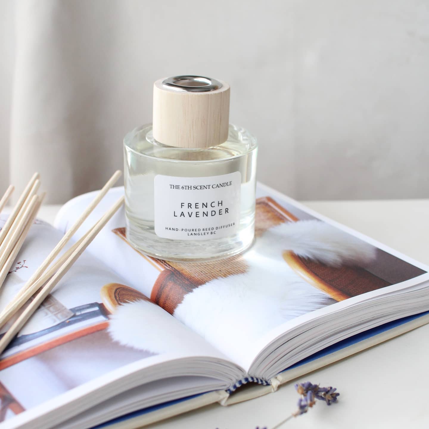 french lavender Reed Diffuser - The 6th Scent